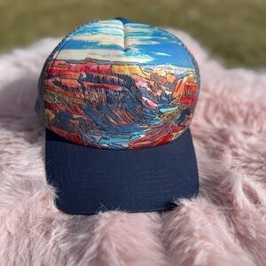 Colorful Landscape Trucker Hat